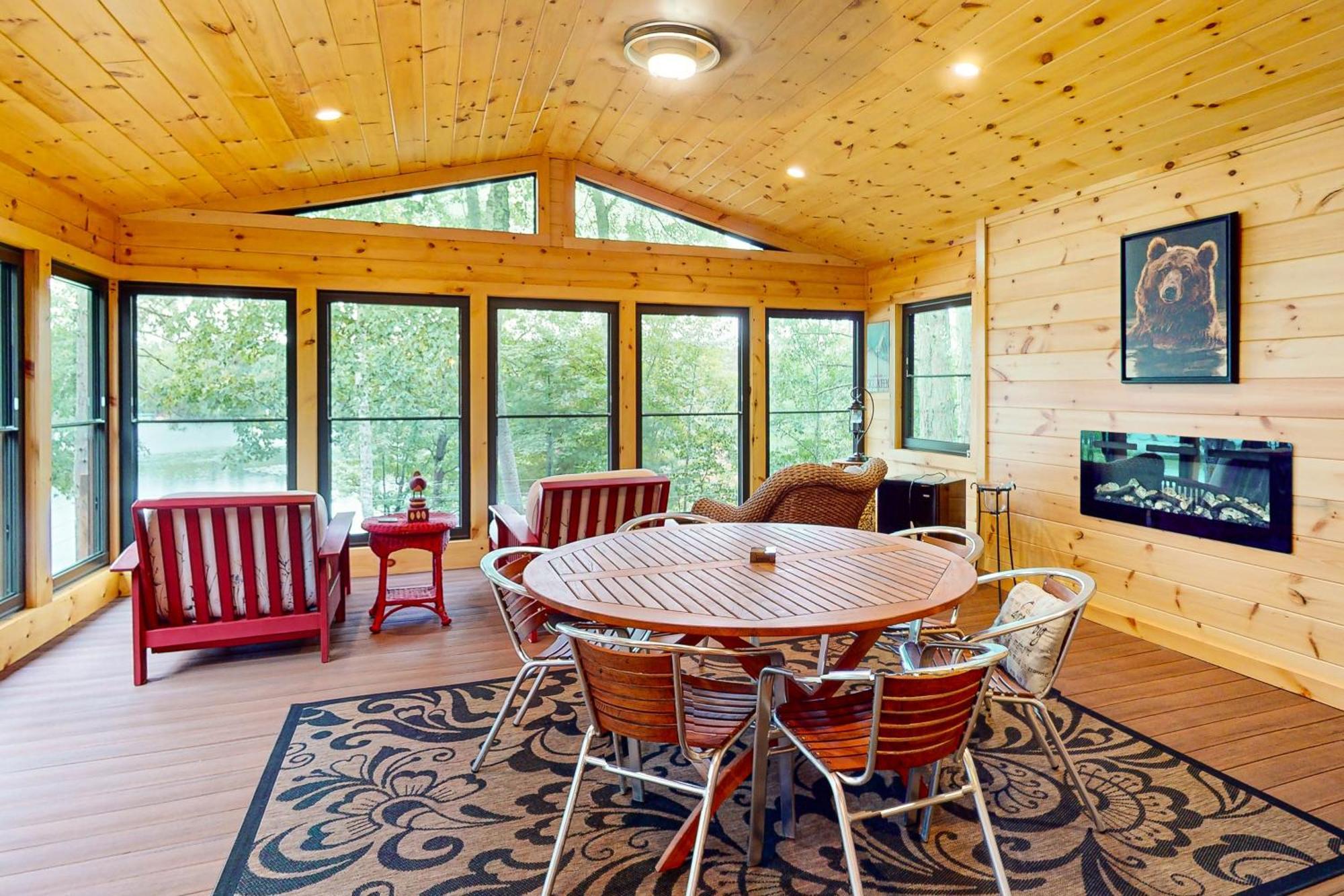 The Lodge On Booth Lake - 2 Bed 2 Bath Vacation Home In Minocqua Lac Du Flambeau Exterior foto